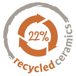 22 % recycelte Materialien